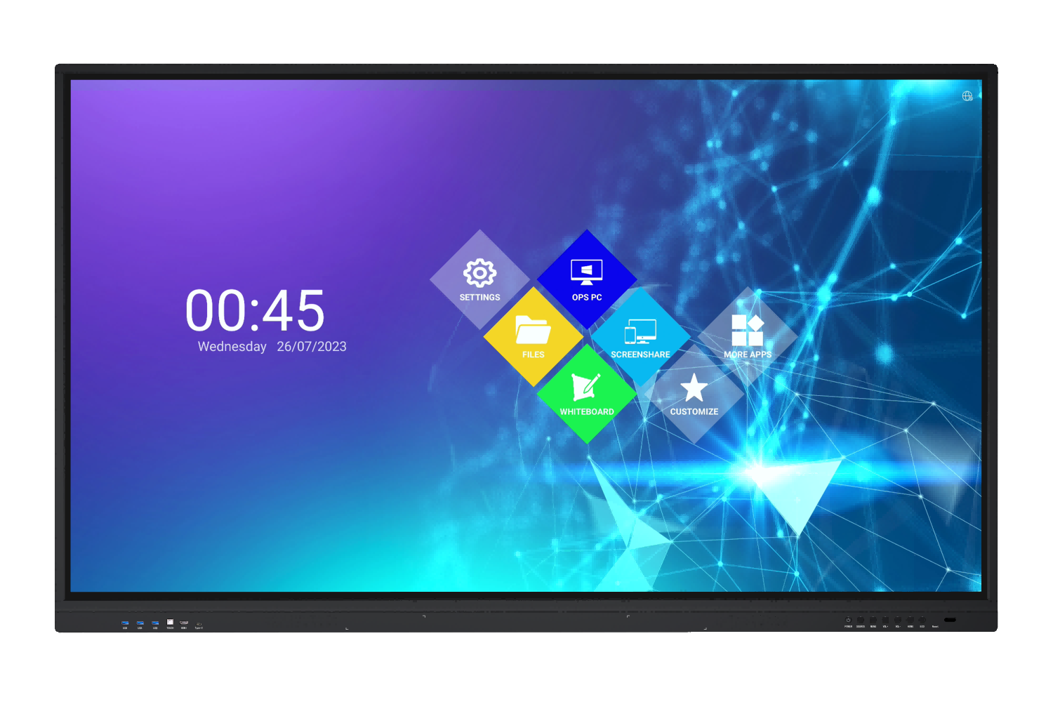 Infrared Interactive Flat Panel Professional Interactive Flat Panel